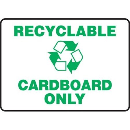 Safety SignS RECYCLABLE CARDBOARD MRCY509XL